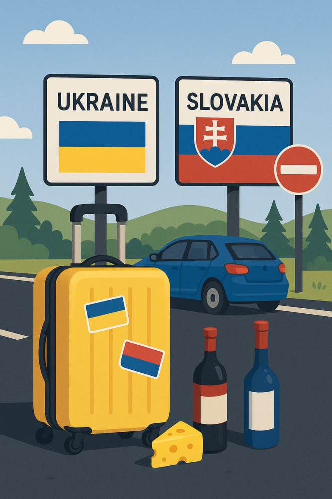 Что можно и нельзя провозить через границу Украина - Словакия в 2025 году
