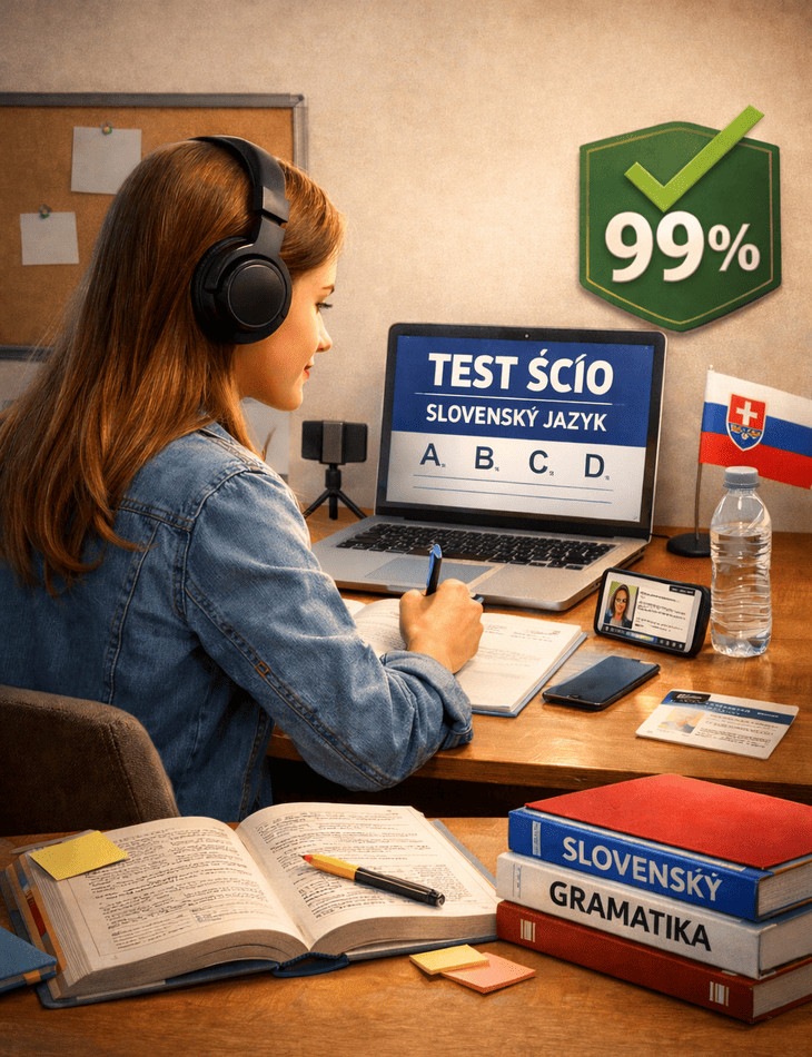 SCIO зі словацької мови - як успішно скласти тест
