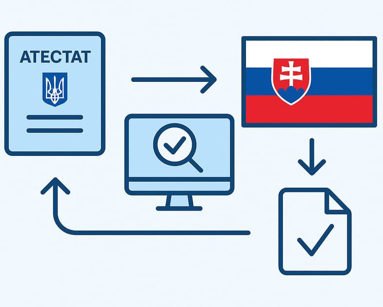 Як пройти нострифікацію атестата в Словаччині онлайн — покрокова інструкція для українців